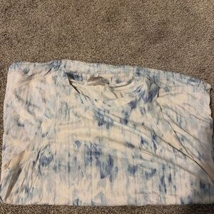 Blue and white Calia workout top